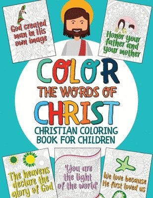 bokomslag Color the Words of Christ