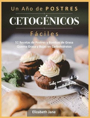 bokomslag Un Ao de POSTRES CETOGNICOS Fciles