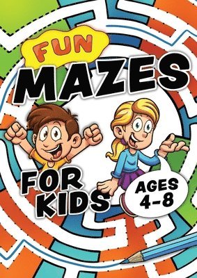 bokomslag Fun Mazes For Kids Ages 4-8