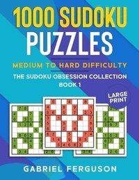 bokomslag 1000 Sudoku Puzzles Medium to Hard difficulty