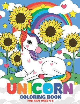 bokomslag Unicorn Coloring Book