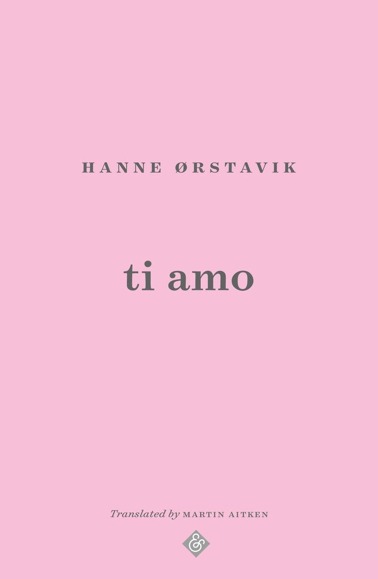 Hanne Orstavik - Ti Amo, Häftad