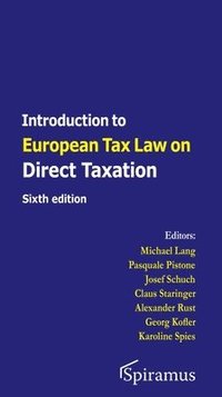 bokomslag Introduction to European Tax Law