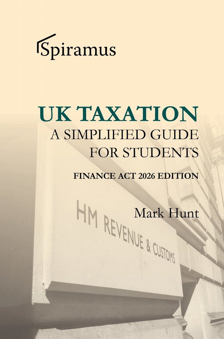 Mark Hunt - UK Taxation, Häftad