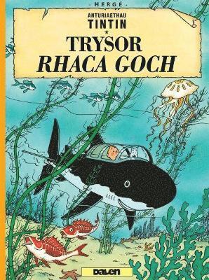 Hergé - Cyfres Anturiaethau Tintin: Trysor Rhaca Goch, Häftad