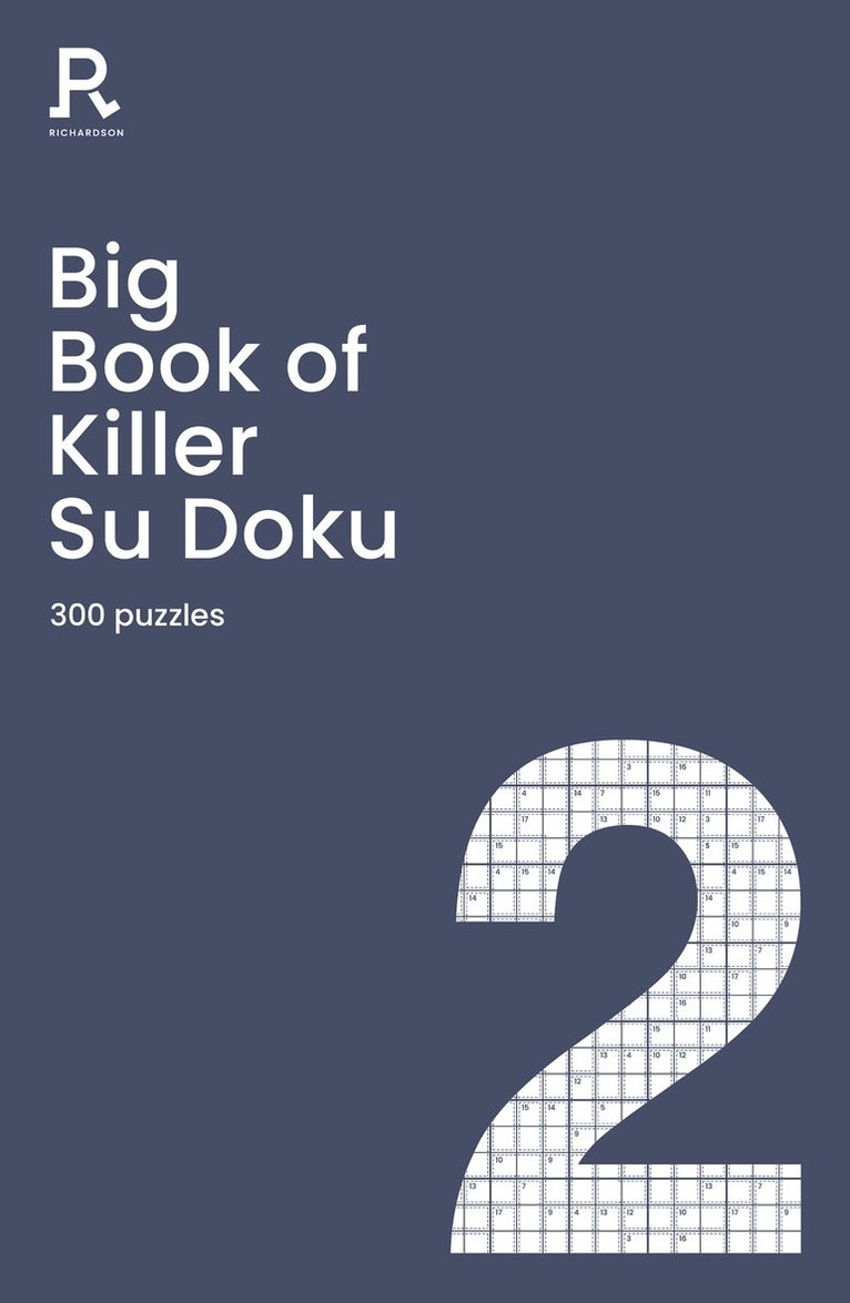Richardson Puzzles and Games - Big Book of Killer Su Doku Book 2, Häftad