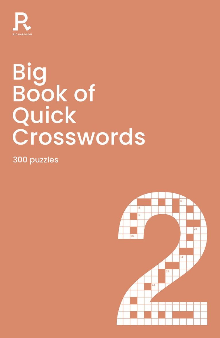 Richardson Puzzles and Games - Big Book of Quick Crosswords Book 2, Häftad