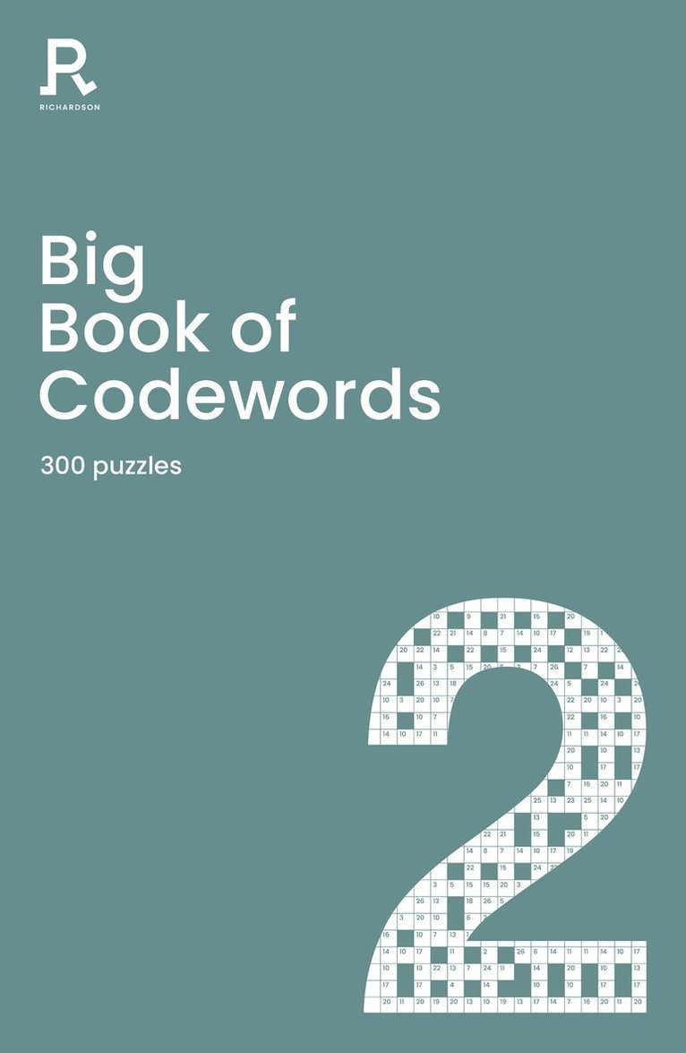 Richardson Puzzles and Games - Big Book of Codewords Book 2, Häftad