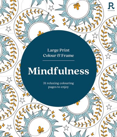 bokomslag Large Print Colour & Frame - Mindfulness
