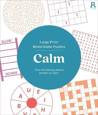 Large Print Brain Game Puzzles - Calm