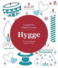 bokomslag Large Print Colour & Frame - Hygge