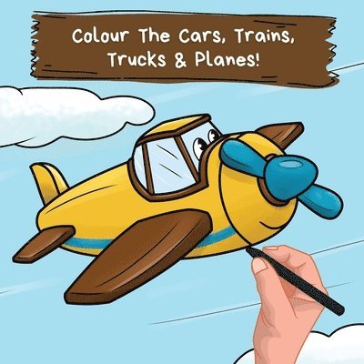 Colour the Cars, Trains, Trucks & Planes 1