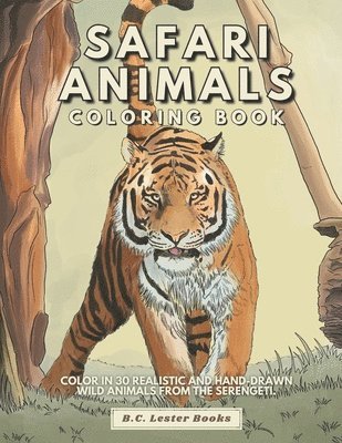 Safari Animal Coloring Book 1