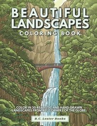 bokomslag Beautiful Landscapes Coloring Book