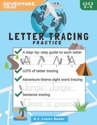 bokomslag Adventure Theme Letter Tracing Practice