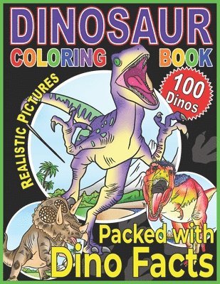 bokomslag DINOSAUR COLORING BOOK