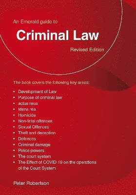 bokomslag Criminal Law