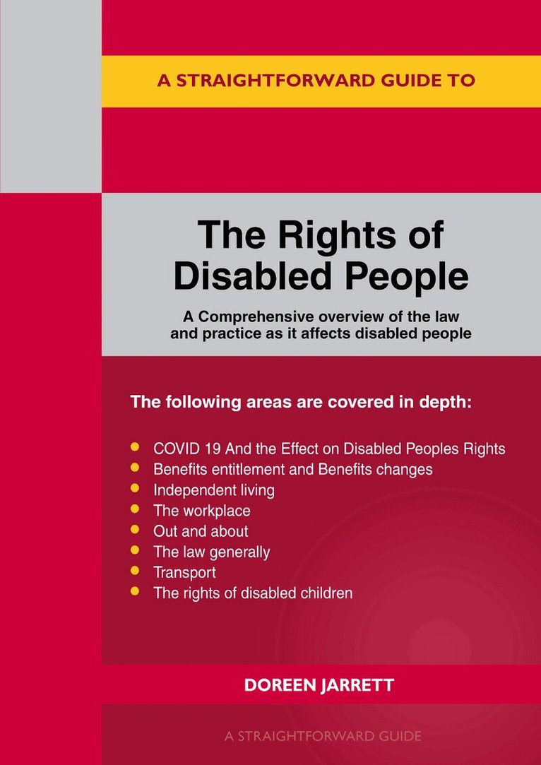Doreen Jarrett - Rights of Disabled People, Häftad