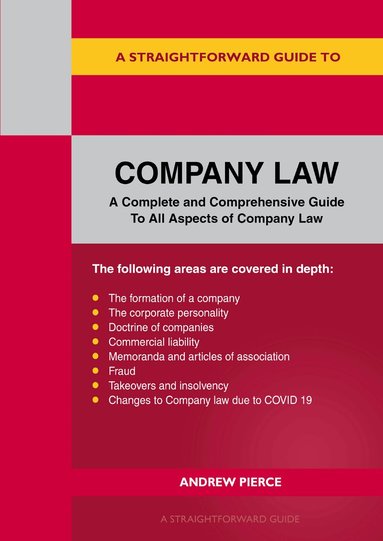 Andrew Pierce - Company Law, Häftad