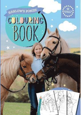 Harlow's Ponies Colouring Book