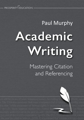 Paul Murphy - Academic Writing, Häftad