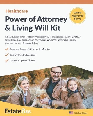 bokomslag Healthcare Power of Attorney & Living Will Kit