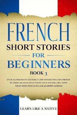 bokomslag French Short Stories for Beginners Book 3