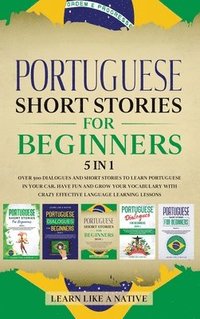 bokomslag Portuguese Short Stories for Beginners 5 in 1