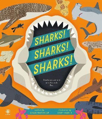 Susan Martineau - Sharks! Sharks! Sharks!, Inbunden