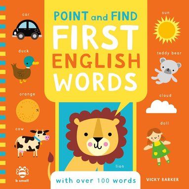 Vicky Barker - Point and Find First English Words, Kartonnage