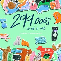 bokomslag 299 Dogs (and a Cat) 300 Piece Puzzle: A Canine Cluster Puzzle
