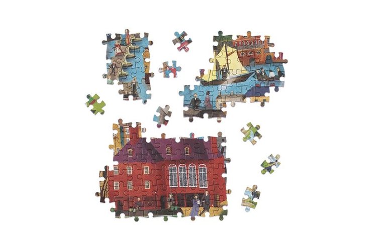 Pussel 1000 bitar - The World of Charles Dickens, Övrigt