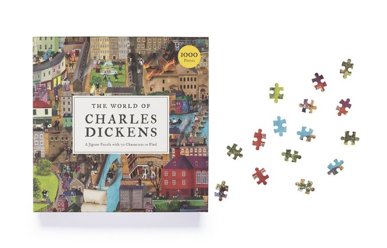Pussel 1000 bitar - The World of Charles Dickens, Övrigt