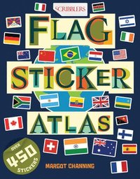 bokomslag Scribblers Flag Sticker Atlas