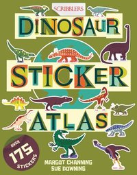 bokomslag Scribblers Dinosaur Sticker Atlas