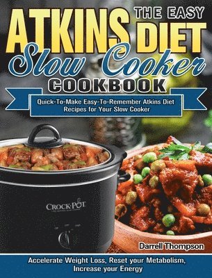 bokomslag The Easy Atkins Diet Slow Cooker Cookbook