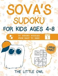 bokomslag Sova's Sudoku For Kids Ages 4-8