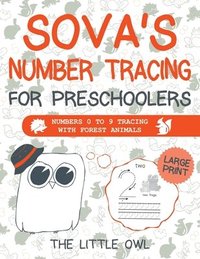 bokomslag Sova's Number Tracing For Preschoolers
