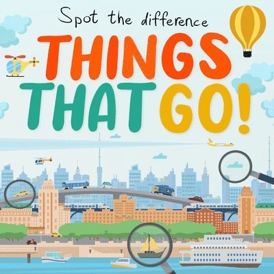 Webber Books - Spot the Difference - Things That Go!, Häftad