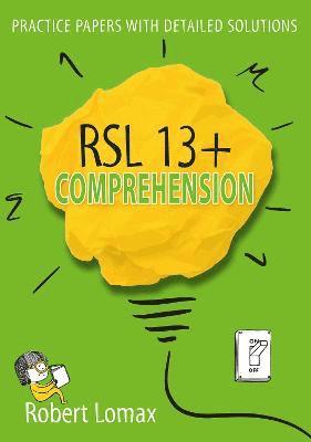 bokomslag RSL 13+ Comprehension