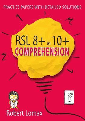 bokomslag RSL 8+ to 10+ Comprehension