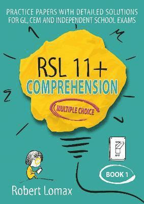 bokomslag RSL 11+ Comprehension, Multiple Choice