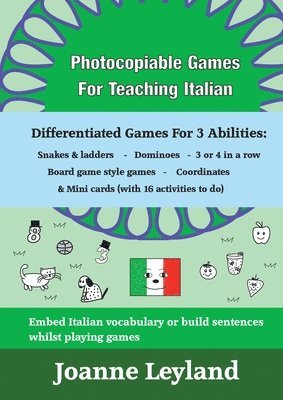 bokomslag Photocopiable Games For Teaching Italian