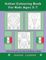 bokomslag Italian Colouring Book For Kids Ages 5-7