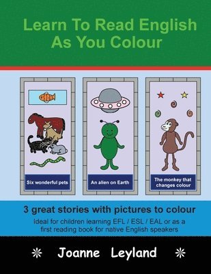 Joanne Leyland - Learn To Read English As You Colour, Häftad