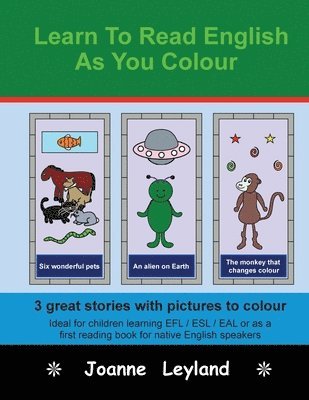 Learn To Read English As You Colour 1