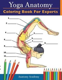 bokomslag Yoga Anatomy Coloring Book for Experts