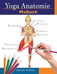 bokomslag Yoga Anatomie-Malbuch