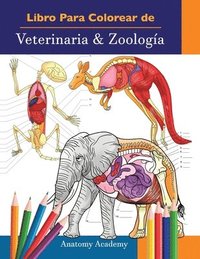 bokomslag Libro Para Colorear de Veterinaria & Zoologa