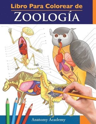 bokomslag Libro Para Colorear de Zoologa